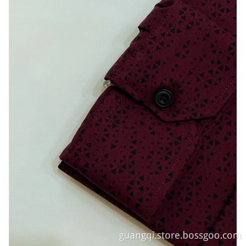 OEM cheap print spandex men shirt